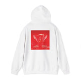 Angel Of Death Hoodie - Red Dove Graphic Pullover