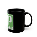 GMP 'God Money Power' Black Coffee Mug - Motivational Faith & Wealth Ceramic Mug (11oz/15oz)