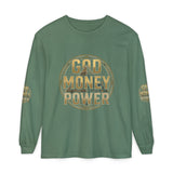 God Money Power Long Sleeve T-Shirt