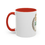 Coffee Mug — "God Money Power" Inspirational Accent Mug (11/15 oz)