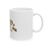 God Money Power (GMP) Ceramic Mug — Inspirational Gold Faith & Wealth Coffee Cup