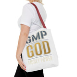 GMP GOD Tote Bag — Money Power Graphic Tote for Ambitious Entrepreneurs