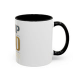 GMP GOD Money Power Accent Coffee Mug — Motivational Office Gift (11/15oz)