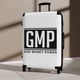 GMP 'God Money Power' Carry-On Suitcase – Bold Travel Luggage