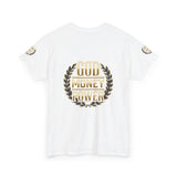 God Money Power Tee — Inspirational Faith & Success Graphic T-Shirt