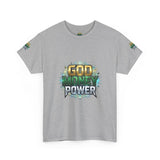 God Money Power Graphic Tee
