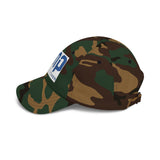 GMP "God Money Power" Embroidered Dad Cap - White Religious Baseball Hat