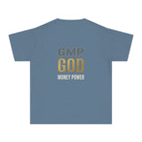 Youth Tee — "GMP GOD" Inspirational Christian Graphic Shirt