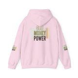 God Money Power Hoodie — Inspirational Faith & Wealth Graphic Sweatshirt