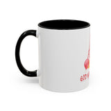God Money Power Coffee Mug — Edgy Religious Pop Art Accent Mug (11/15 oz)