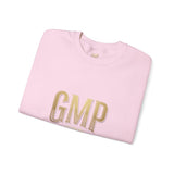 GMP 'God Money Power' White Crewneck Sweatshirt