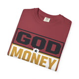 God Money Power Graphic T-Shirt — Bold Statement Tee