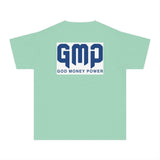 GMP "God Money Power" Youth Tee — Vintage Logo Graphic Shirt
