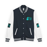 Letterman Jacket — "GOD MONEY POWER" Retro Graphic Varsity Jacket