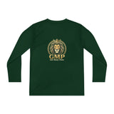 Youth Long Sleeve Tee — Gold Lion 'GMP' Athletic Team Shirt