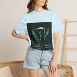 Angel Of Death- Grim Reaper Wings T-Shirt — Dark Gothic Scythe Graphic Tee