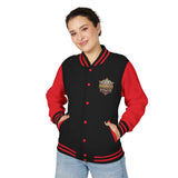 Letterman Jacket — 'God Money Power' Retro Crest Varsity Jacket