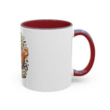 God Money Power- Pumpkin Coffee Mug — Halloween Accent Mug (11/15oz)