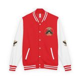 Letterman Jacket — GMP God Money Power Eagle Retro Varsity Jacket