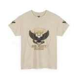 GMP Bald Eagle Graphic Tee — "God Money Power" Patriotic Shirt