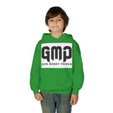 GMP 'God Money Power' Youth Hoodie — Bold Graphic Religious Streetwear