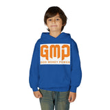 Youth Hoodie — GMP (God Money Power) Bold Orange Logo