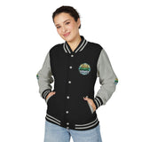 Letterman Jacket — "God Money Power" Varsity Bomber Jacket