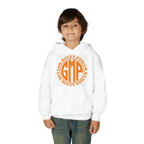 Youth Hoodie — "GMP" God Money Power Orange Logo Sweatshirt