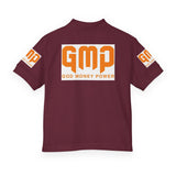 Youth Polo Shirt — GMP (God Money Power) Logo Sports Polo