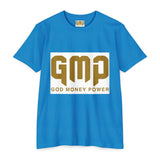GMP "God Money Power" Graphic Tee — Bold Faith & Wealth Statement Shirt