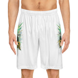 Basketball Shorts — "Good Money Power" Graphic Performance