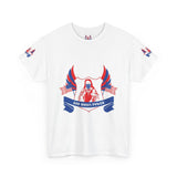 Patriotic 'God Money Power' Tee — Americana Flag Graphic T-Shirt