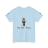 God · Money · Power Tee — GMP Gold Block Logo T-Shirt