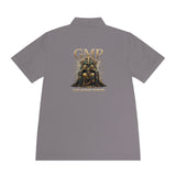 GMP 'God Money Power' Graphic Polo — Men's Athletic Sport Shirt