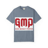 T-Shirt — GMP Bold Logo “God Money Power” Graphic Tee