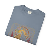 God Money Power Pyramid Tee — Spiritual Wealth Graphic T‑Shirt