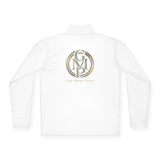 Quarter-Zip Pullover — Gold Monogram "GMP" (God • Money • Power)