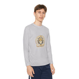 Youth Long Sleeve Tee — Gold Lion 'GMP' Athletic Team Shirt