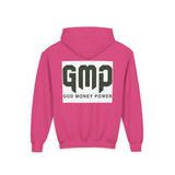 Youth Hoodie — GMP 'God Money Power' Logo Pullover