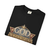 God Money Power Retro Crest T-Shirt