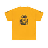God Money Power T-Shirt — Bold Faith & Hustle Graphic Tee