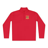 Quarter-Zip Pullover — Bold Retro "GMP: God Money Power" Graphic