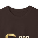 GMP Long Sleeve Tee — God Money Power Gold Graphic