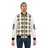 Gold Crest Bomber Jacket — All-Over Print Men's Bomber