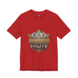 God Money Power Graphic Tee