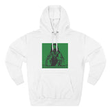 God Money Power Hoodie — Graphic Three-Panel Fleece Pullover