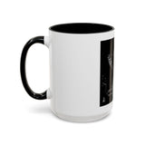 Angel Of Death Grim Reaper Black Accent Coffee Mug — Dark Gothic Scythe Design (11/15oz)