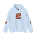 Hoodie — "Put GOD First, Hustle For The MONEY, Put Yourself In POWER" Inspirational Graphic Hoodie