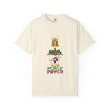 God Money Power T-Shirt — Angel, Stacks of Cash Graphic Tee