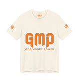 GMP "God Money Power" Graphic Tee — Bold Faith & Hustle Shirt